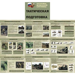 Информационный плакат Тактическая подготовка